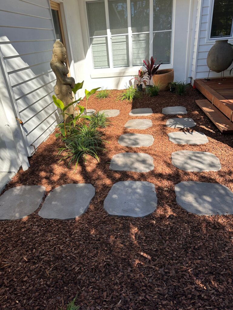 After - garden renovation