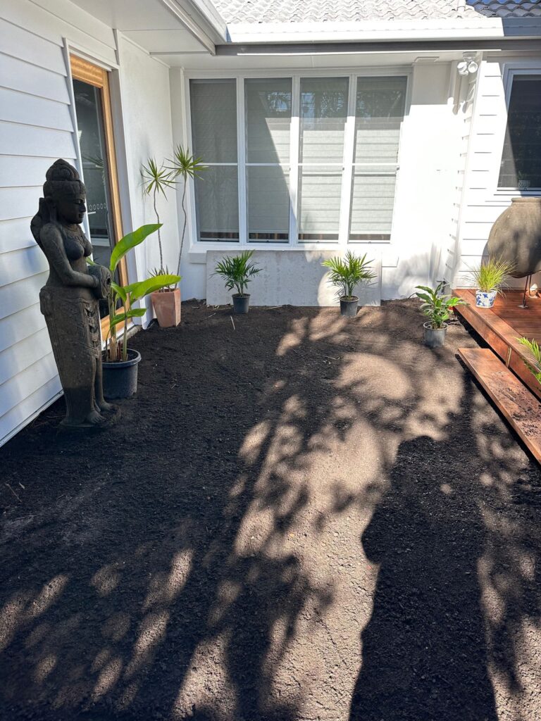 Before - garden renovation
