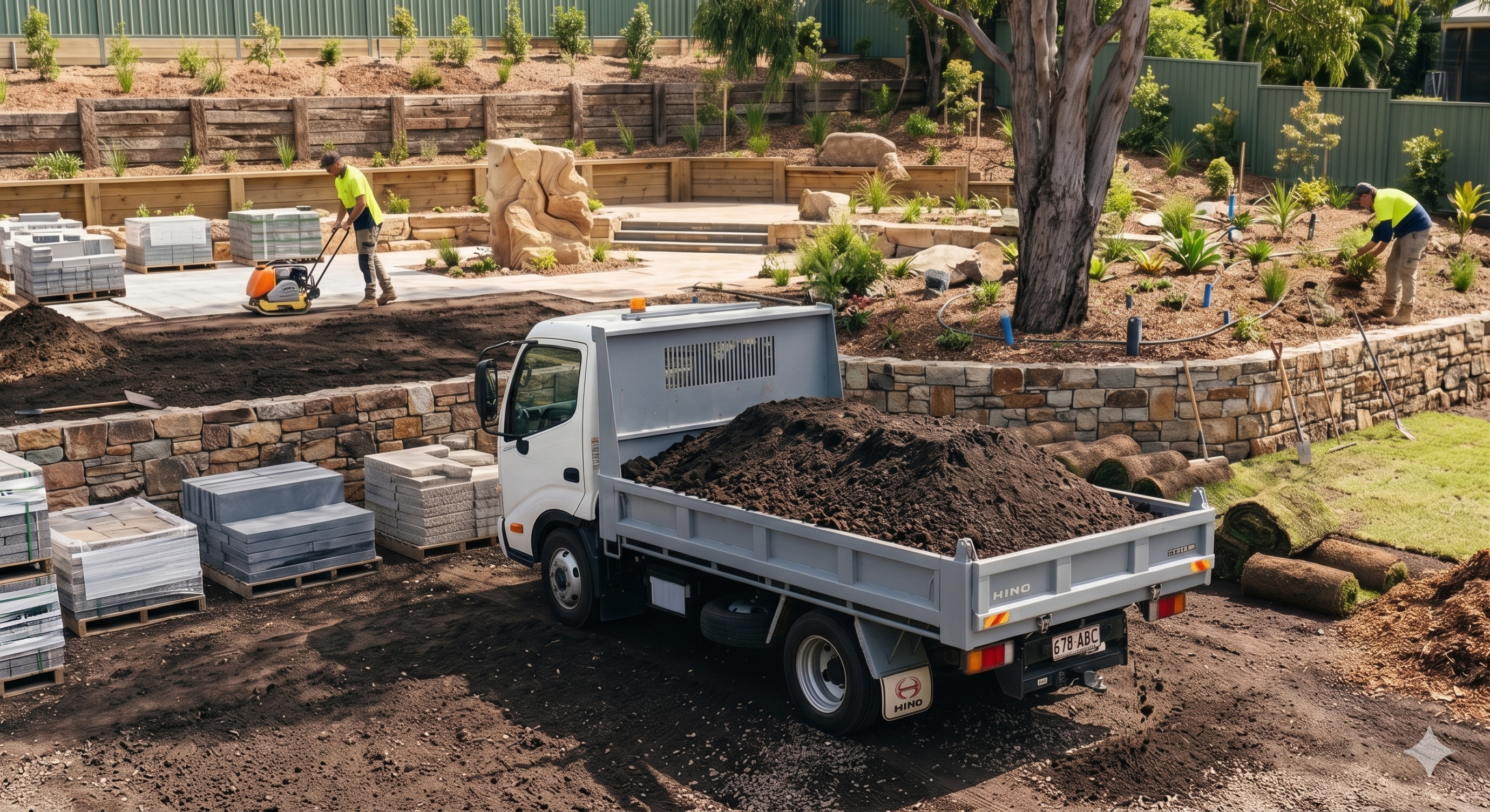 DJK tipper truck
